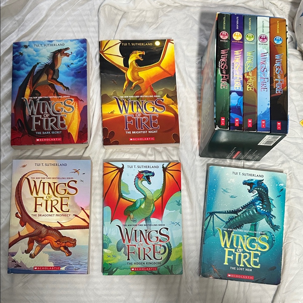 Wings of Fire Book Set (book 1-10